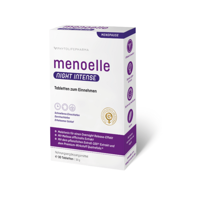 Menoelle Night Intense – mierīgs miegs menopauzes laikā