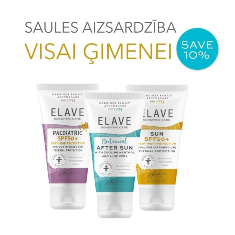 ELAVE saules aizsargkrēmu komplekts