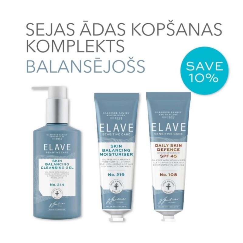 ELAVE sejas ādas kopšanas komplekts (balansējošs)