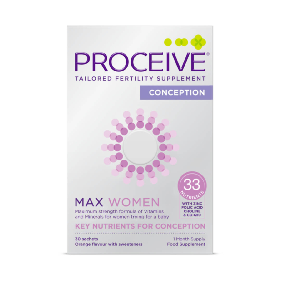 Proceive® Max Women – grūtniecības iestāšanās veicināšanai
