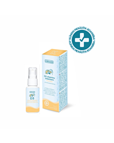 Kidsmed mutē smidzināms D3 vitamīns- nerada gāzes!