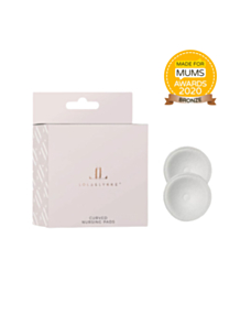 Vairākkārt lietojami krūšu ieliktņi no bambusa (2 pāri)