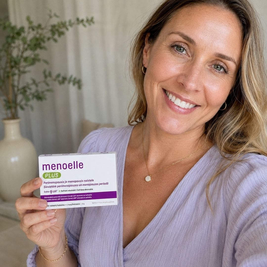 Menoelle Plus ikdienas atbalstam menopauzes laikā