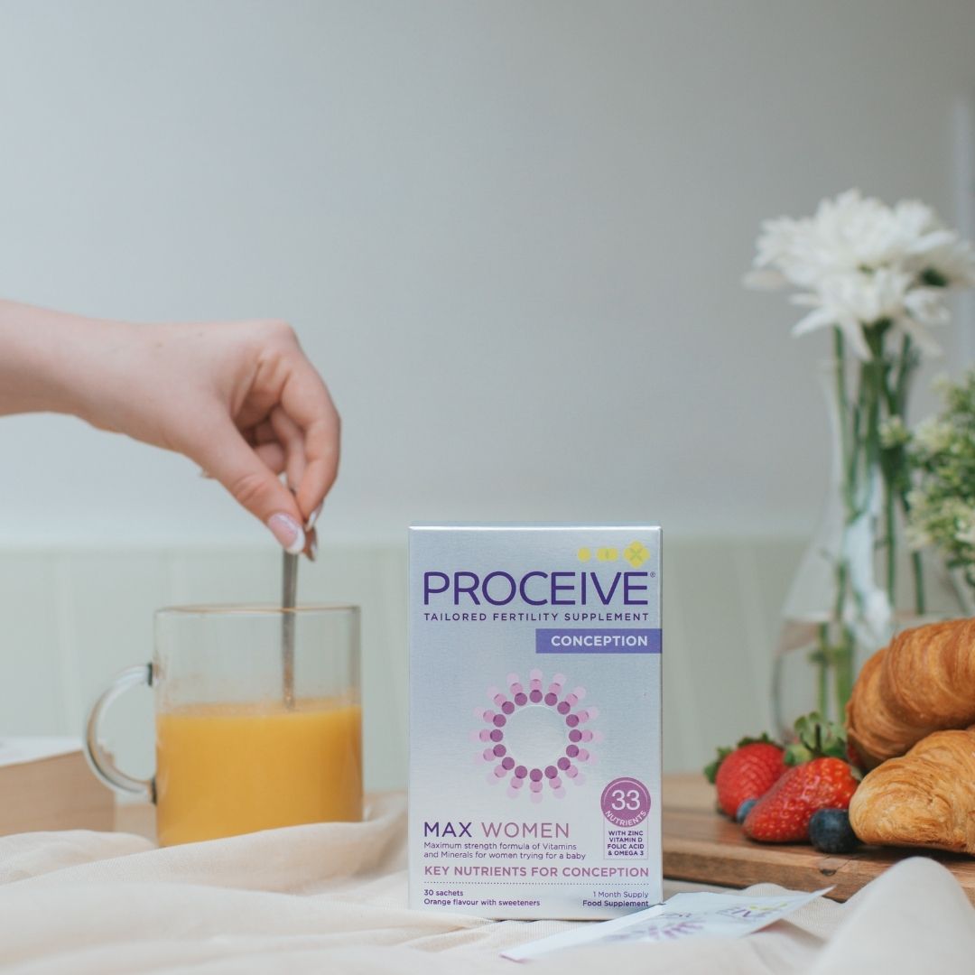 Proceive Max Women vitamīni sievietei, gatavojoties grūtniecībai